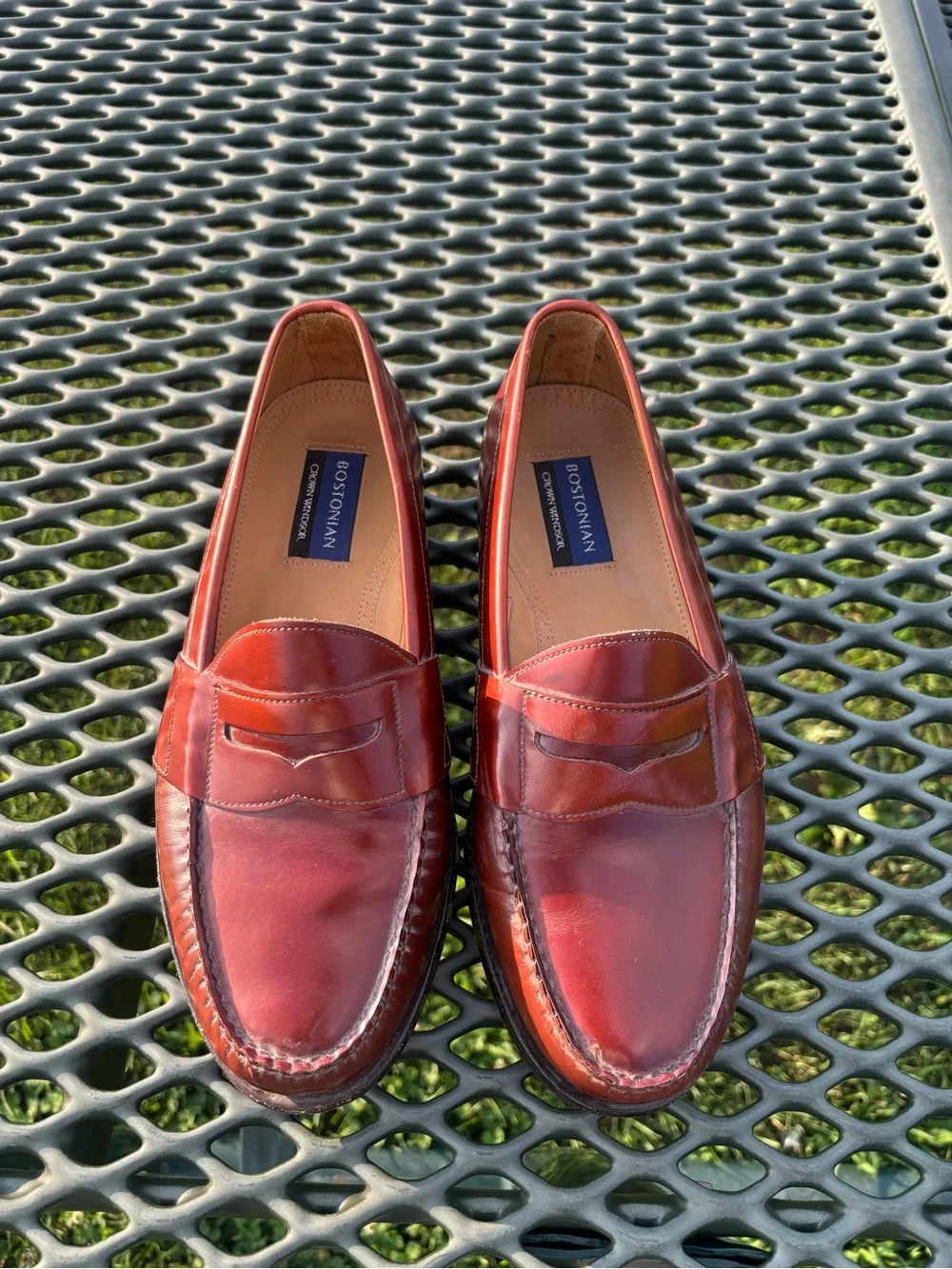 Bostonian Crown Windsor Men's  Penny Loafers Dress Shoes Sz 8EEE 3E USA